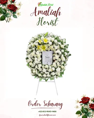 Krans Bunga Duka Cita di Gunungbentang